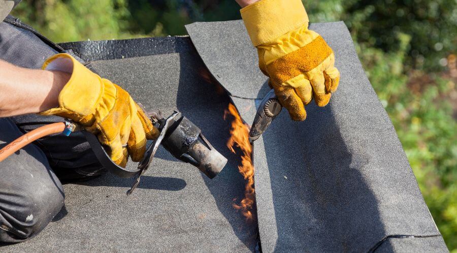 Professional gutter cleaning in West Columbia, TX
